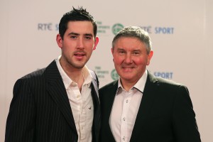Mark McHugh with his father Martin 23/12/2012