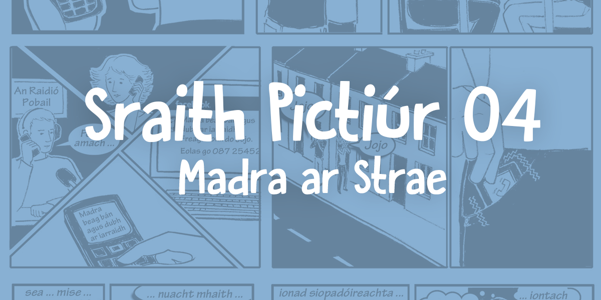 Sraith Pictiúr – Madra ar Strae