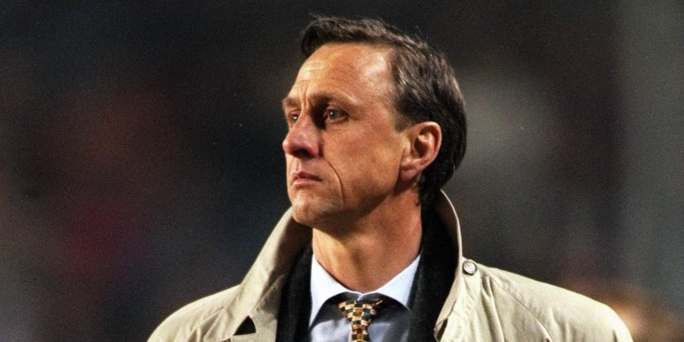 Johan Cruyff.  INPHO/Allsport