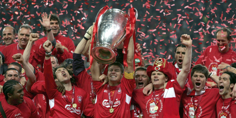 Bua Liverpool i 2005. INPHO/Getty Images