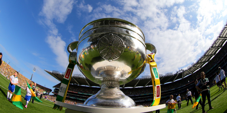 GAA Football All Ireland Senior Championship Final 21/9/2014 General view of Sam Maguire cup Mandatory Credit ©INPHO/Cathal Noonan