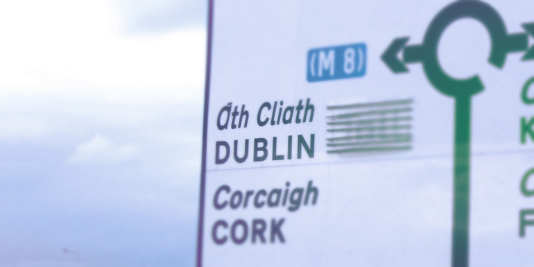 irish-road-Dublin
