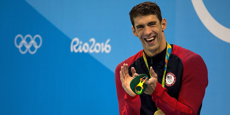 Michael Phelps. Pictiúr: Inpho/Photosport /Marty Melville